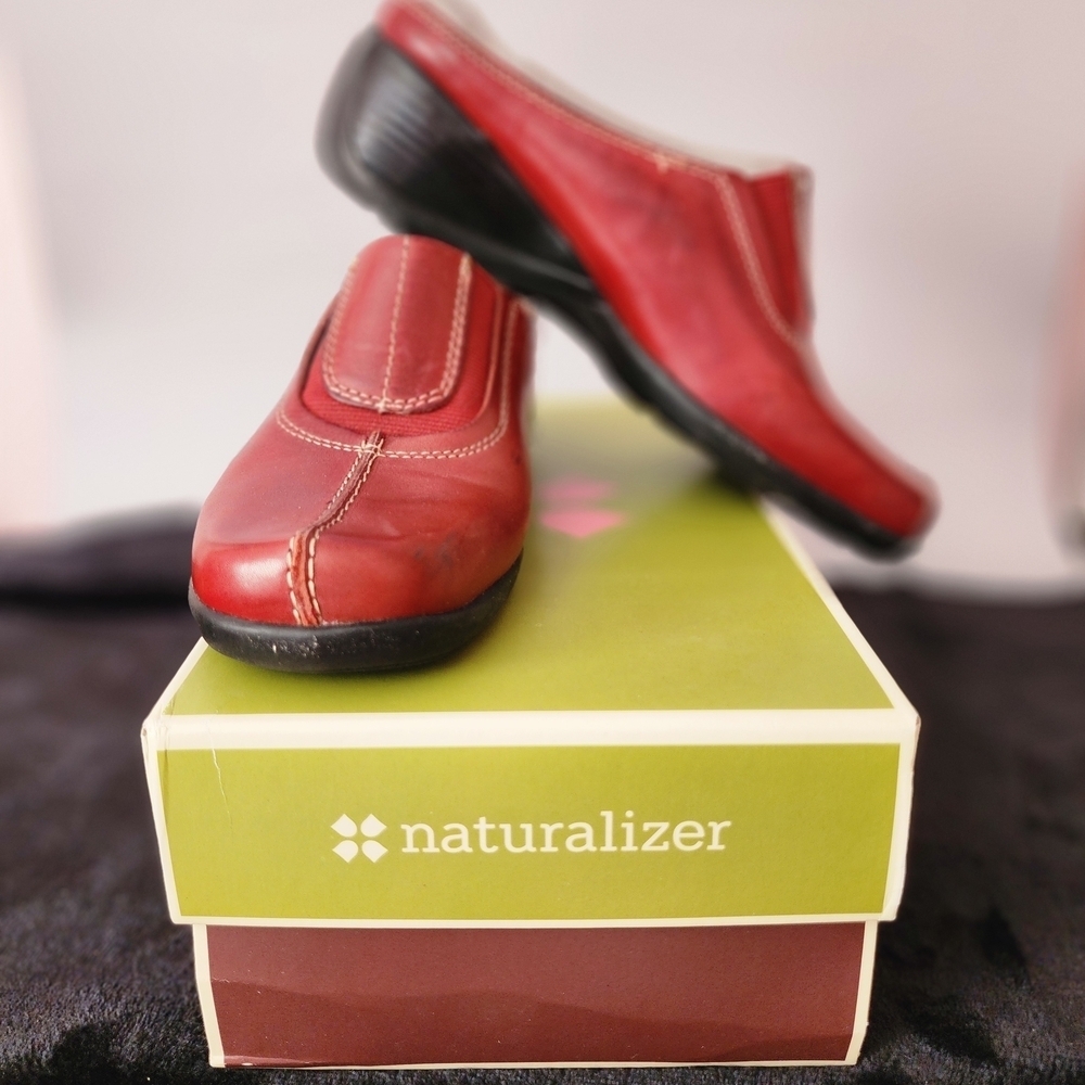 Naturalizer Cherry Red Loafers